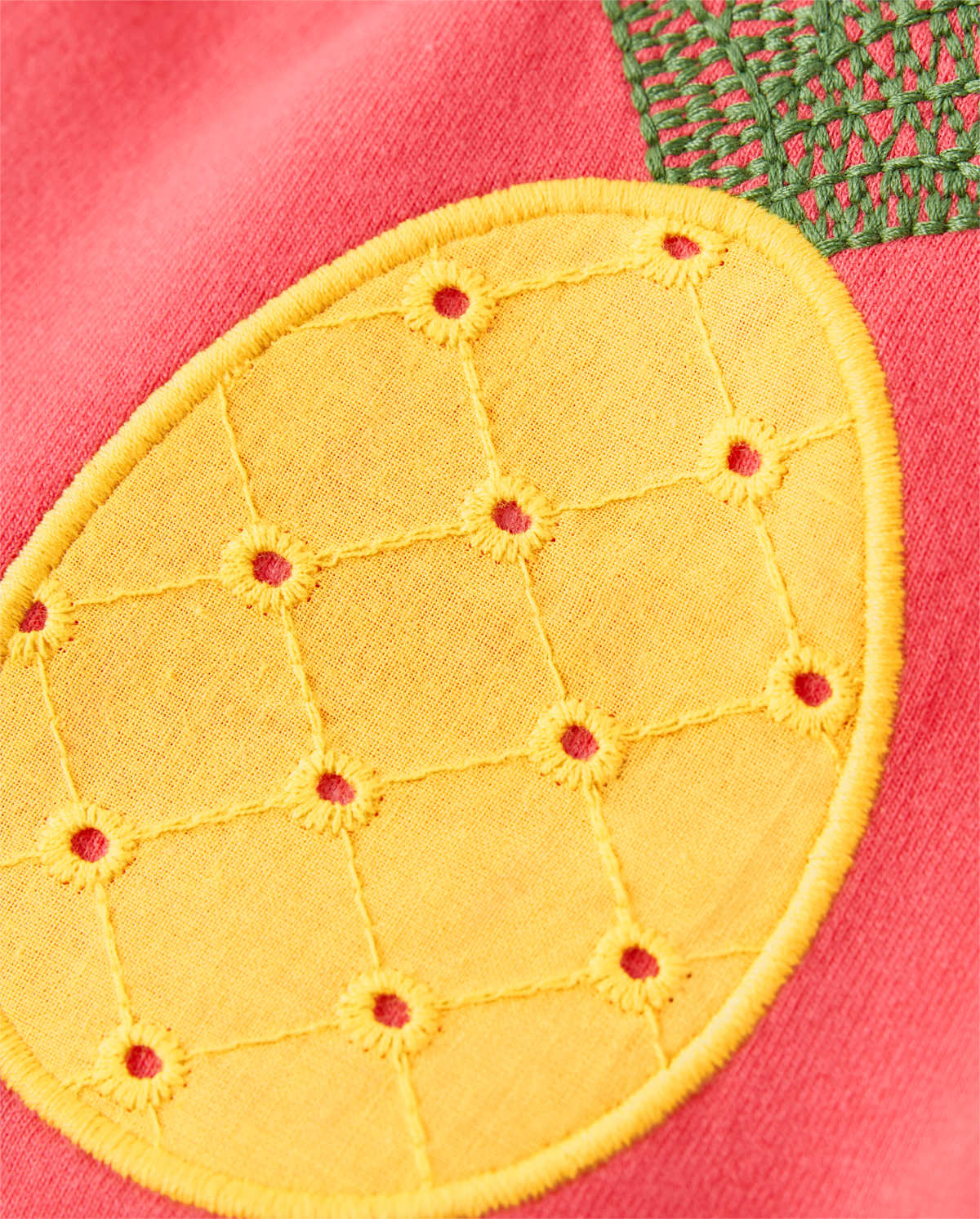 Детские шорты Gymboree Girls Embroidered Shorts - Pineapple Punch