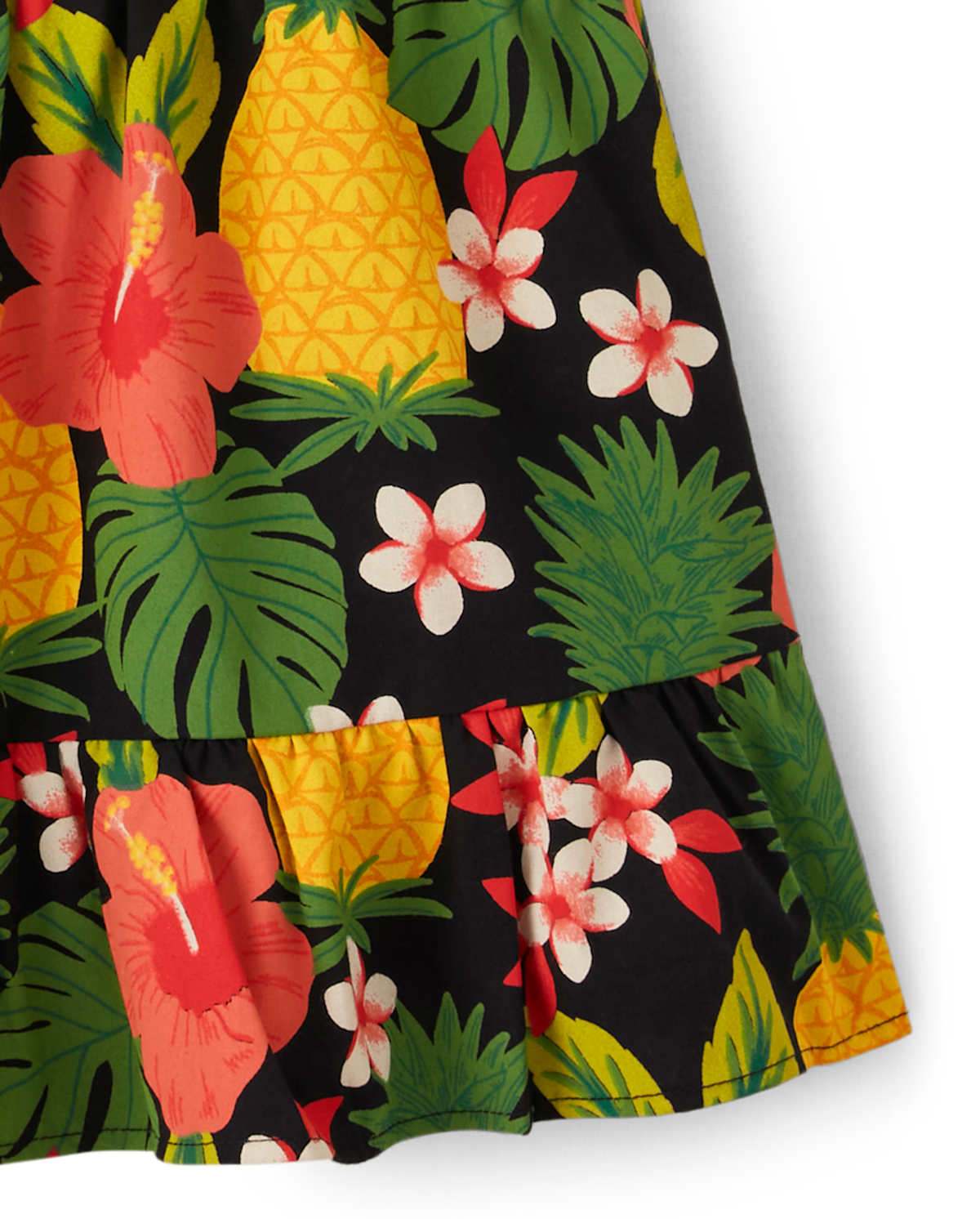 Детские юбки Gymboree Girls Pineapple Ruffle Skort - Pineapple Punch — фото 3