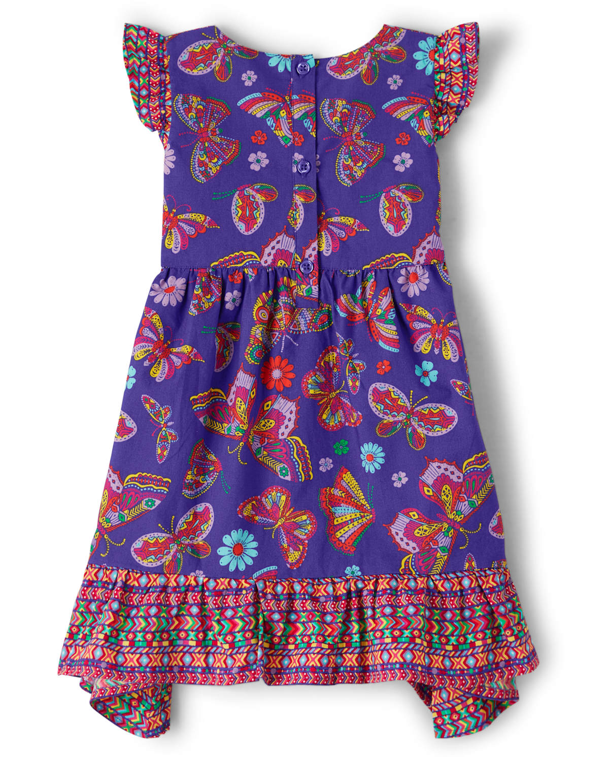 Детские платья Gymboree Girls Butterfly Hanky Hem Dress - Music Festival — фото 3