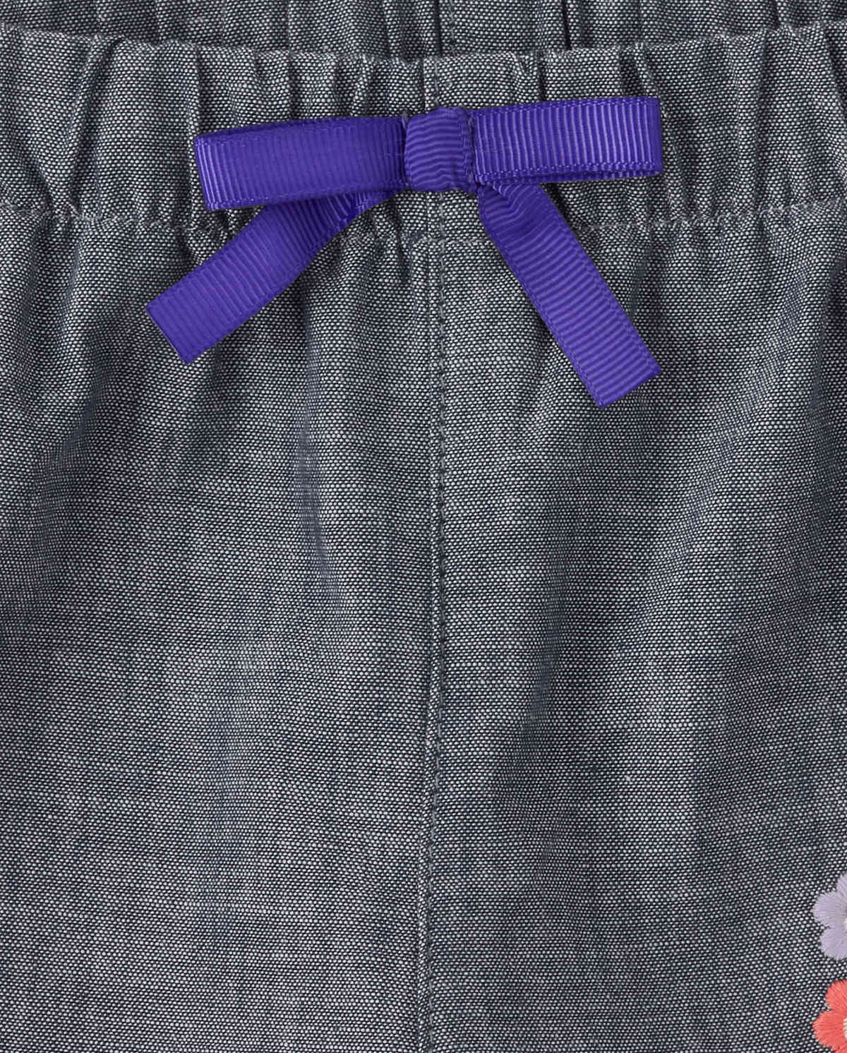 Детские шорты Gymboree Girls Embroidered Peace Shorts - Music Festival — фото 2