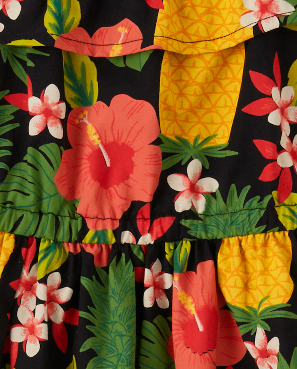 Детские платья Gymboree Girls Pineapple Off Shoulder Dress - Pineapple Punch — фото 2