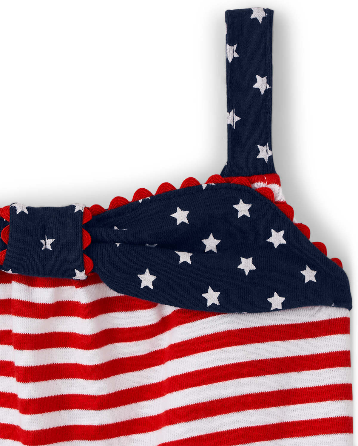 Gymboree Girls Striped Romper - American Cutie