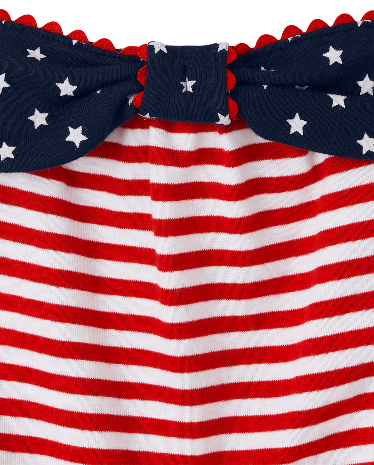 Gymboree Girls Striped Romper - American Cutie — фото 2