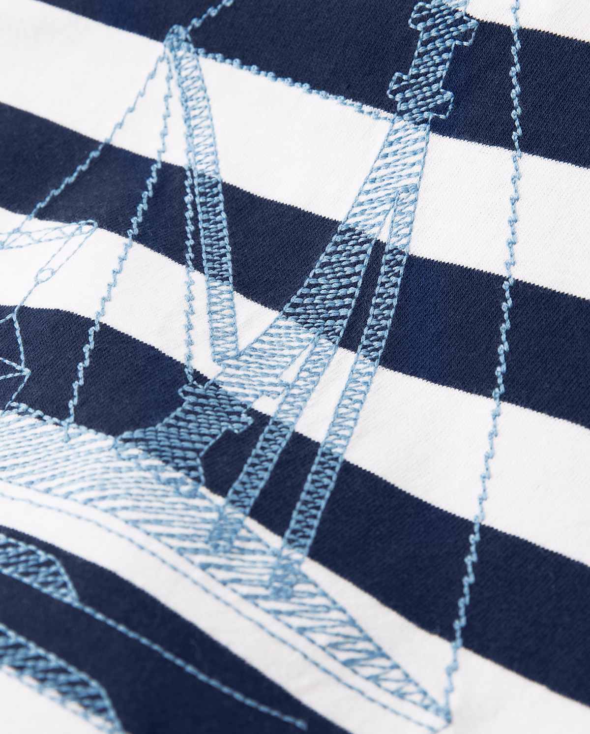 Детские топы Gymboree Boys Striped Boat Tank Top - Blue Skies