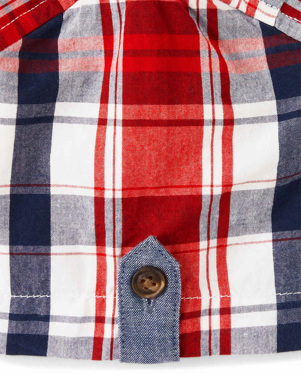 Детские рубашки Gymboree Boys Plaid Button Up Shirt - American Cutie — фото 3