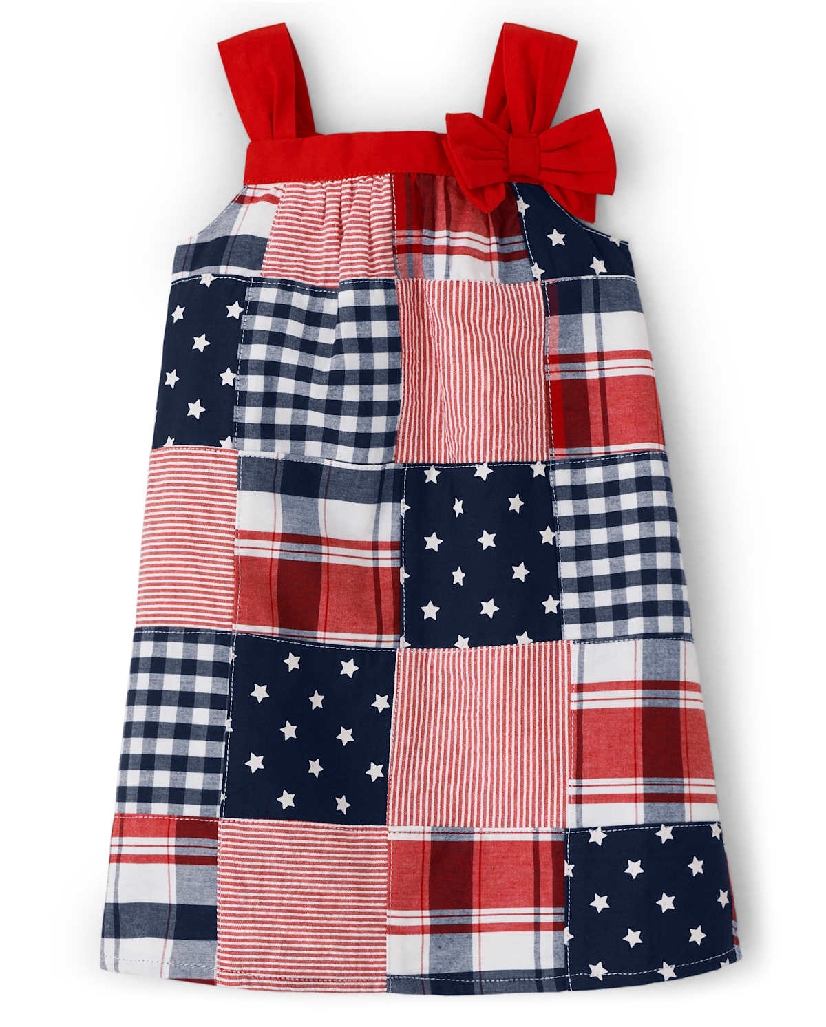 Детские платья Gymboree Baby Girls Madras Patch Dress - American Cutie