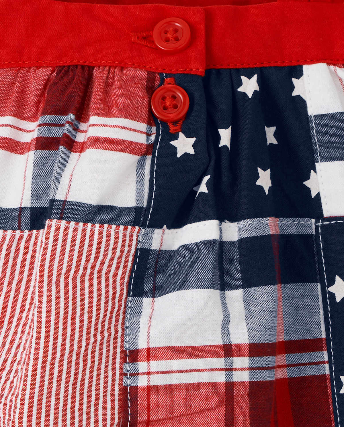 Детские платья Gymboree Baby Girls Madras Patch Dress - American Cutie — фото 4