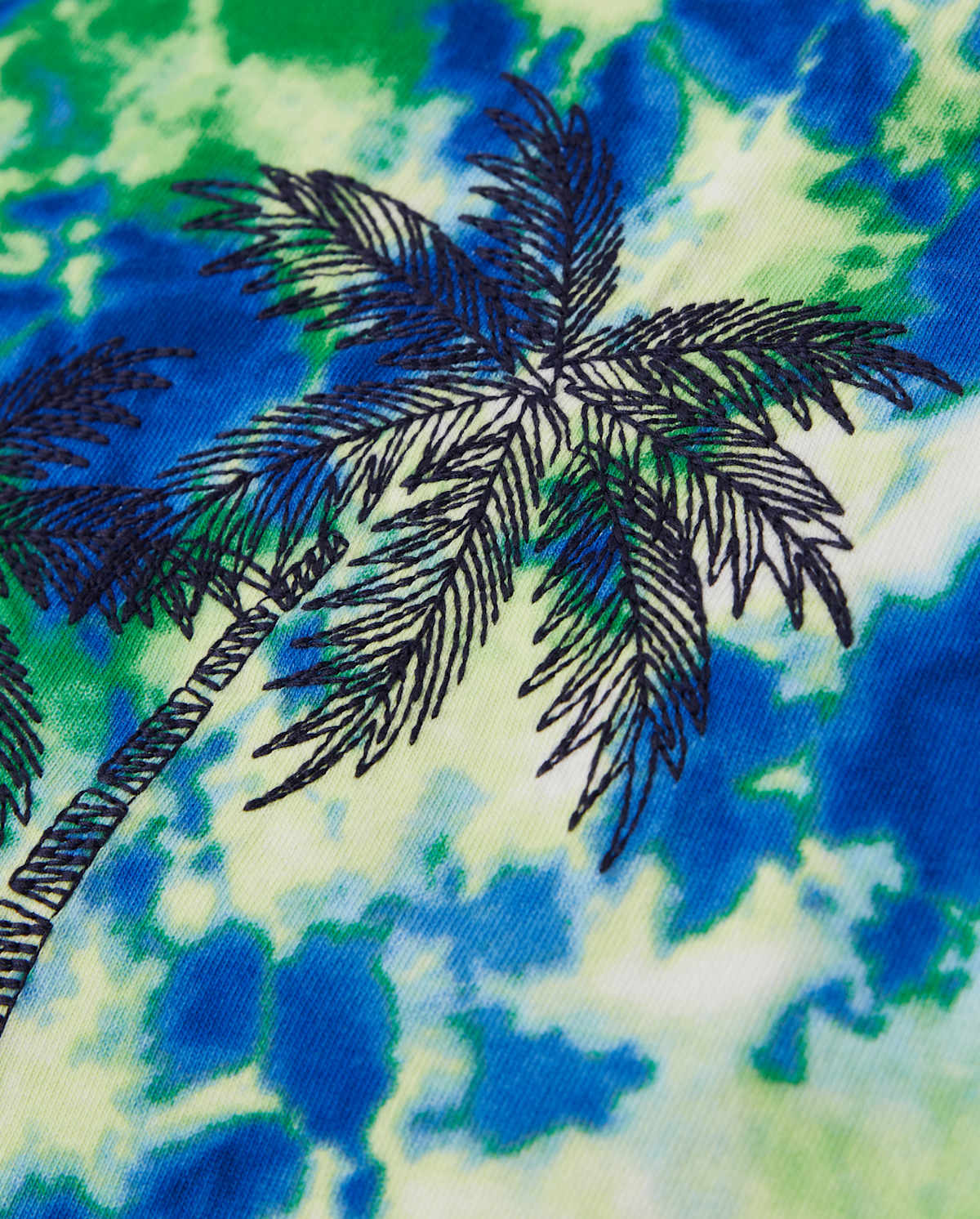 Детские топы Gymboree Boys Tie Dye Palm Tree Top - Music Festival