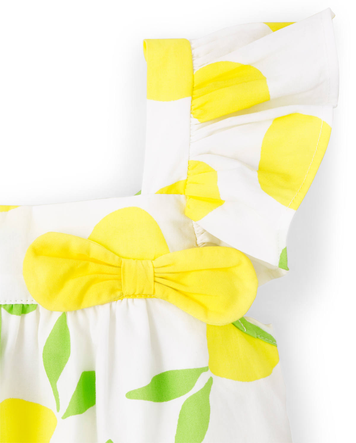 Детские топы Gymboree Girls Lemon Bow Top - Citrus & Sunshine
