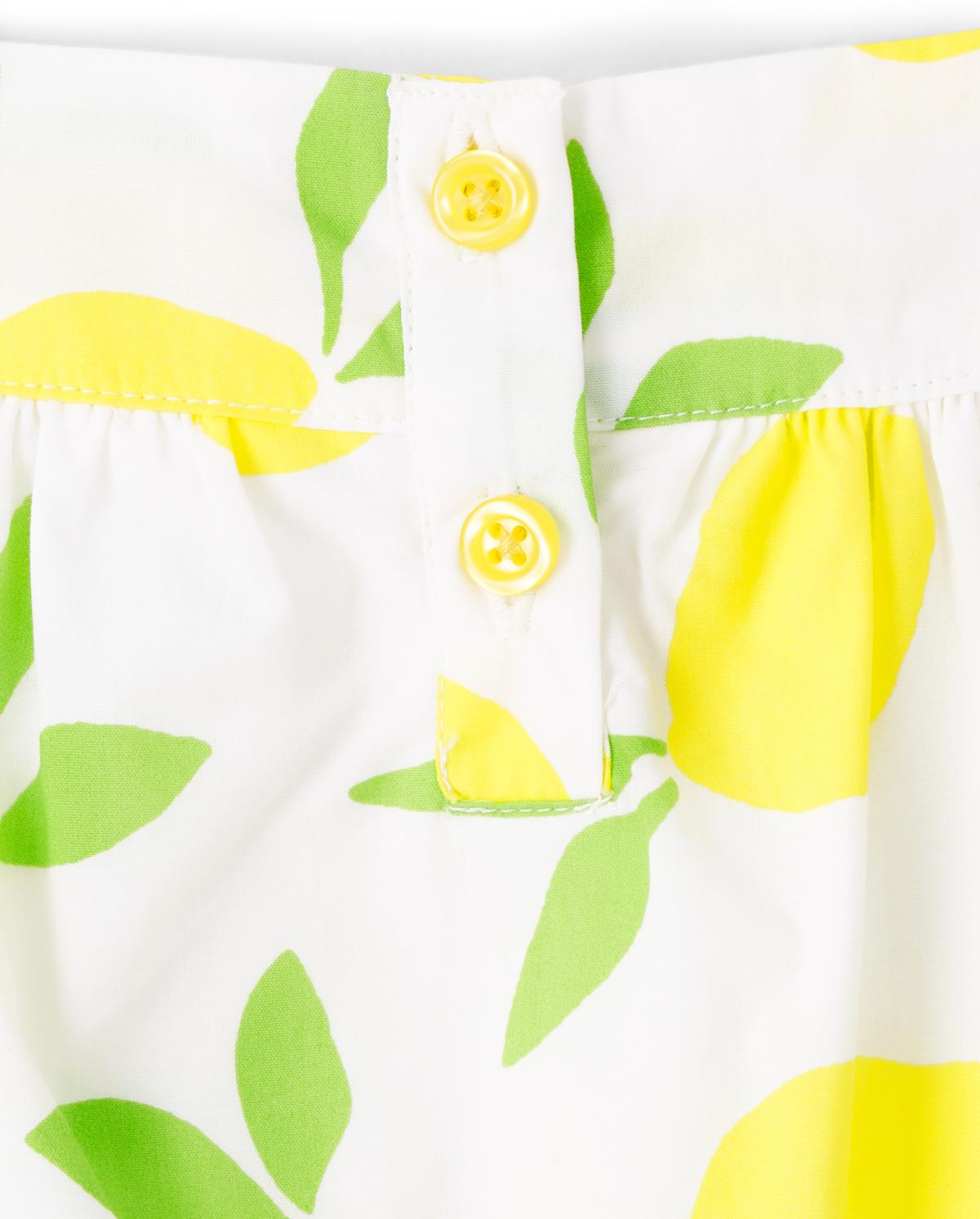 Детские топы Gymboree Girls Lemon Bow Top - Citrus & Sunshine — фото 4