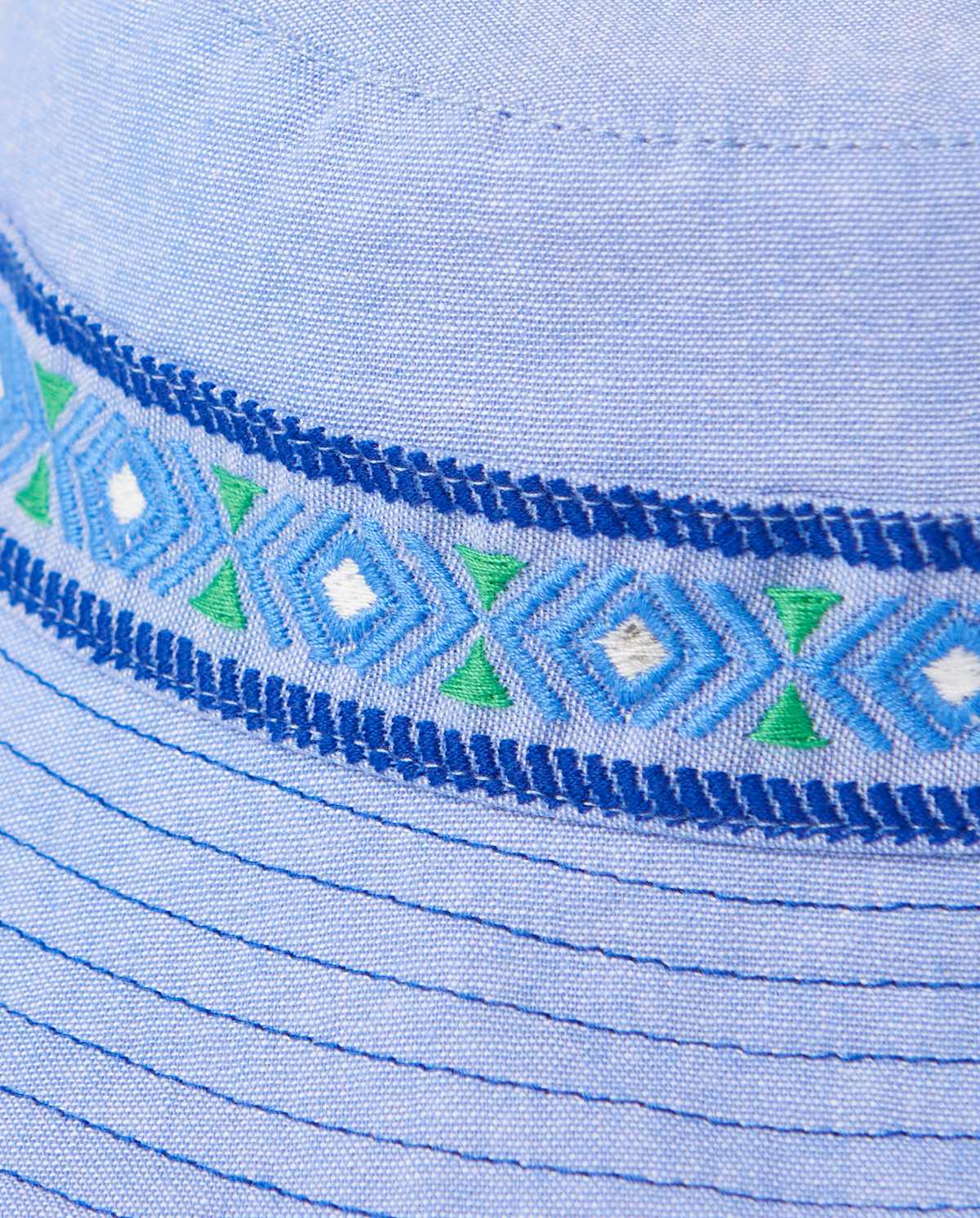Детские головные уборы Gymboree Boys Chambray Bucket Hat - Music Festival — фото 2