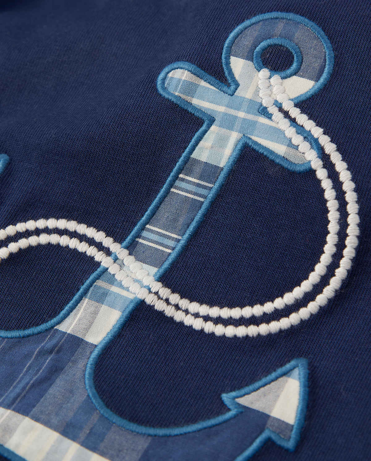 Детские топы Gymboree Boys Embroidered Anchor Top - Blue Skies