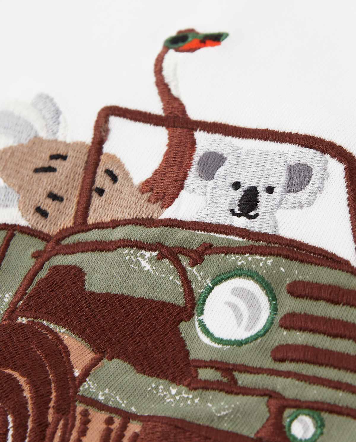 Детские топы Gymboree Boys Embroidered Jeep Top - Outback Adventure
