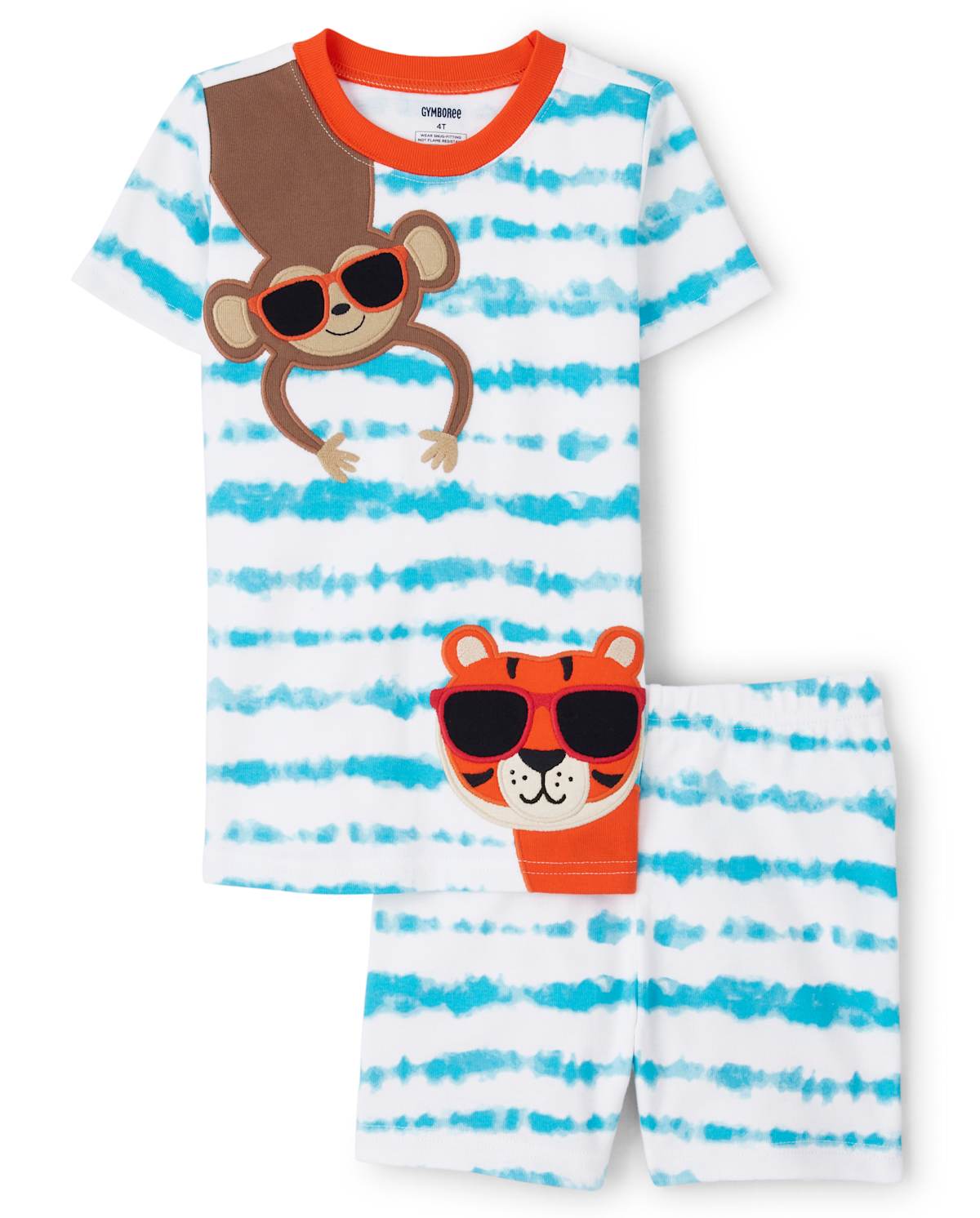 Детские пижамы Gymboree Boys Animal Snug Fit Cotton Pajamas - Gymmies