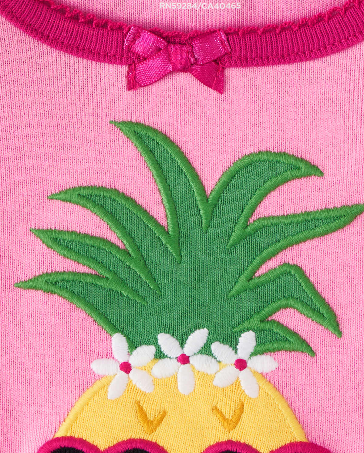 Детские пижамы Gymboree Girls Pineapple Snug Fit Cotton Pajamas - Gymmies — фото 2