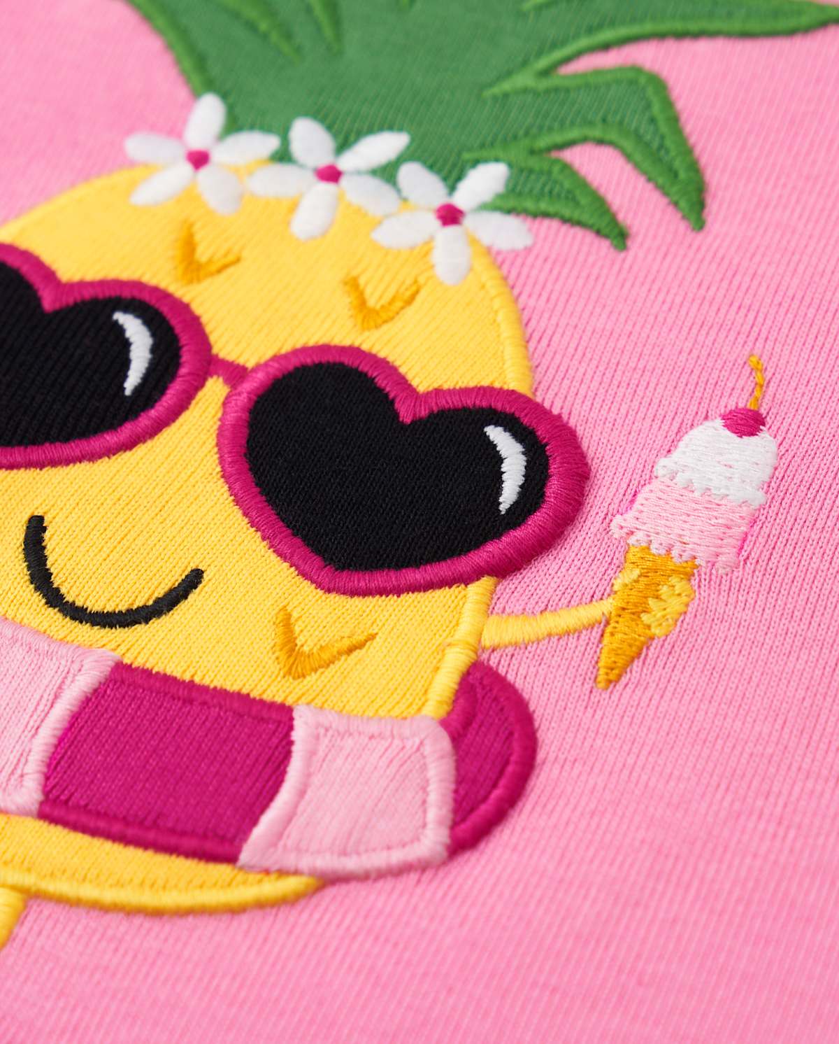 Детские пижамы Gymboree Girls Pineapple Snug Fit Cotton Pajamas - Gymmies — фото 3