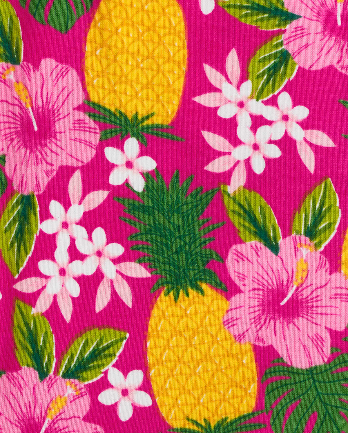 Детские пижамы Gymboree Girls Pineapple Snug Fit Cotton Pajamas - Gymmies — фото 4
