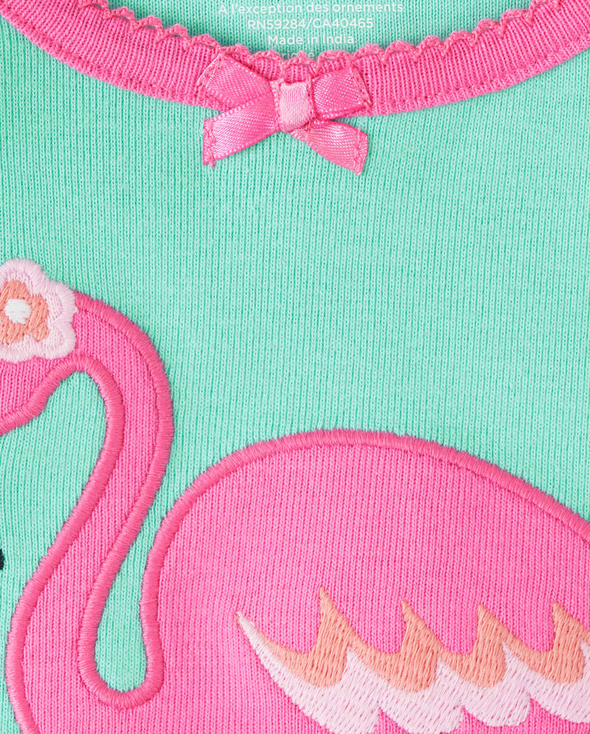Детские пижамы Gymboree Girls Flamingo Snug Fit Cotton Pajamas - Gymmies — фото 2