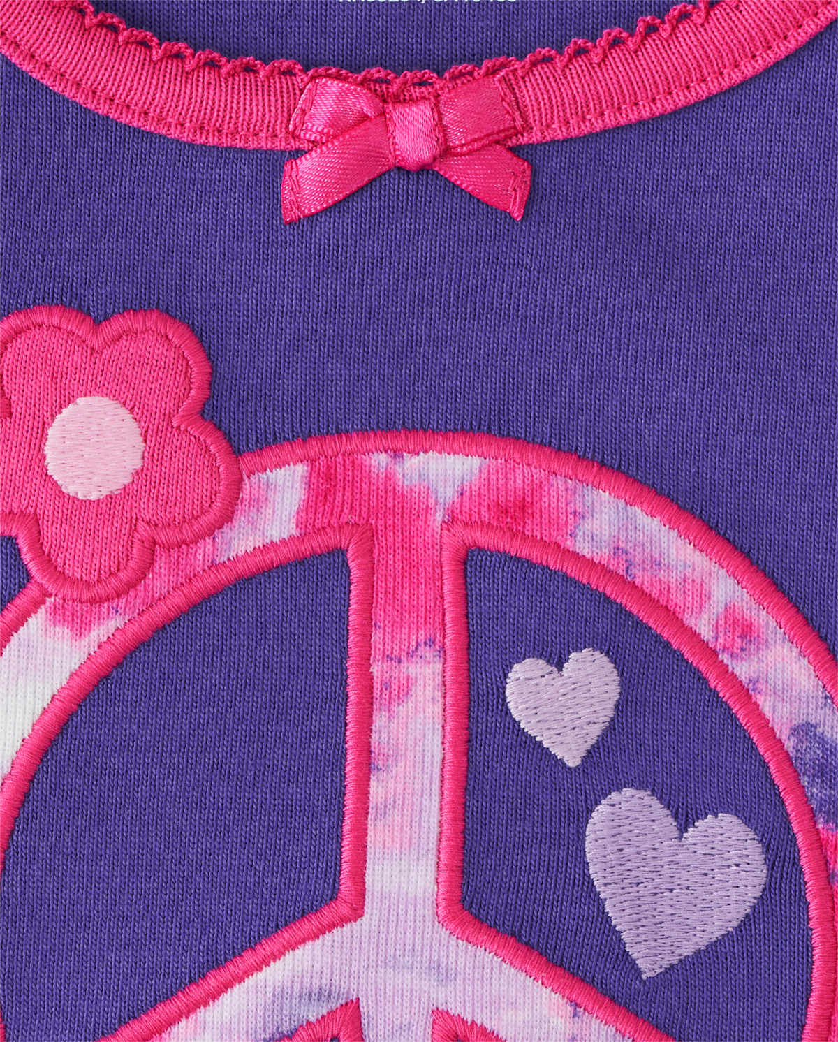 Детские пижамы Gymboree Girls Peace Snug Fit Cotton Pajamas — фото 4