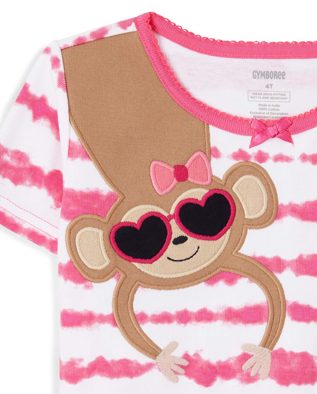 Детские пижамы Gymboree Girls Animal Snug Fit Cotton Pajamas - Gymmies — фото 3