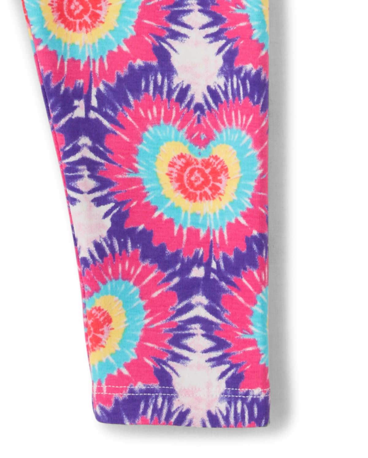 Детские леггинсы Gymboree Girls Tie Dye Heart Capri Leggings - Music Festival — фото 3