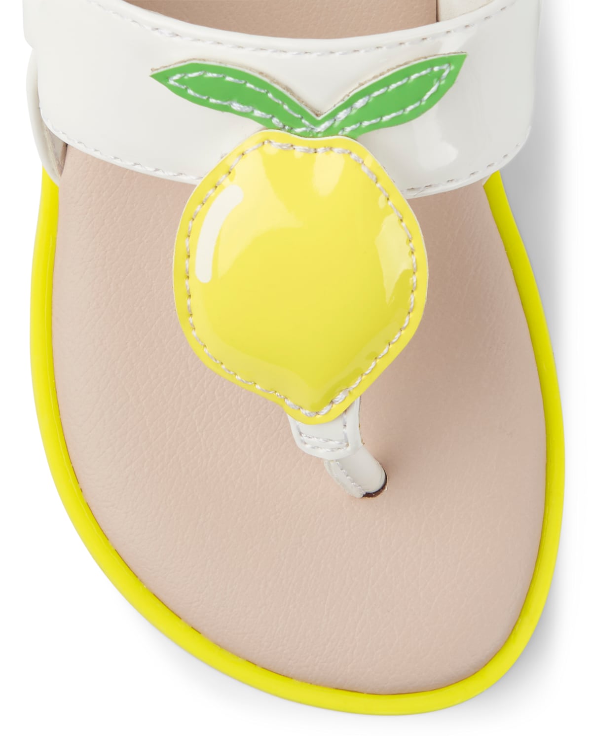 Детские сандалии Gymboree Girls Applique Lemon Sandals - Citrus & Sunshine — фото 4