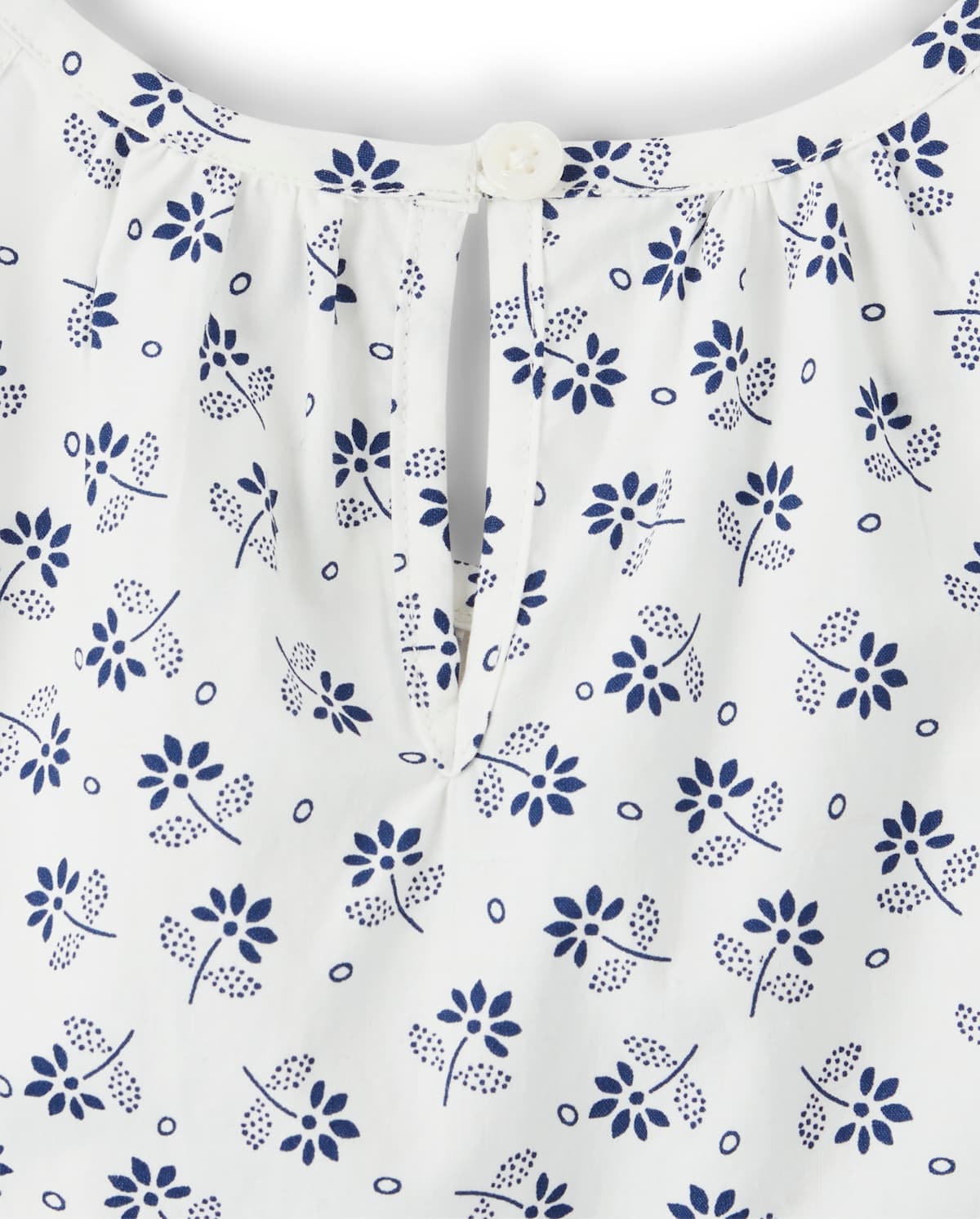 Детские платья Gymboree Girls Floral Tiered Dress - Blue Skies — фото 2