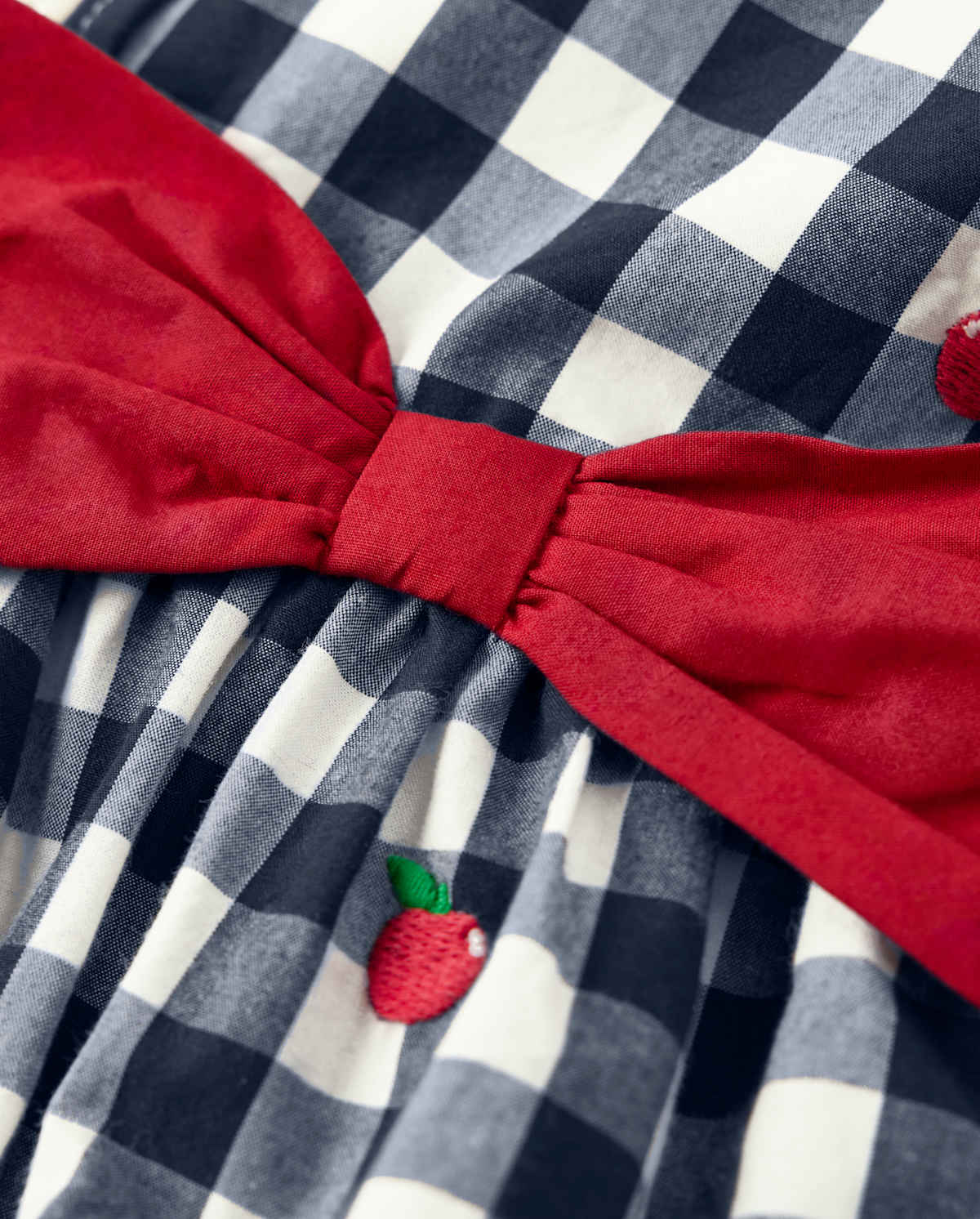 Детские платья Gymboree Girls Gingham Apple Dress - Head of the Class