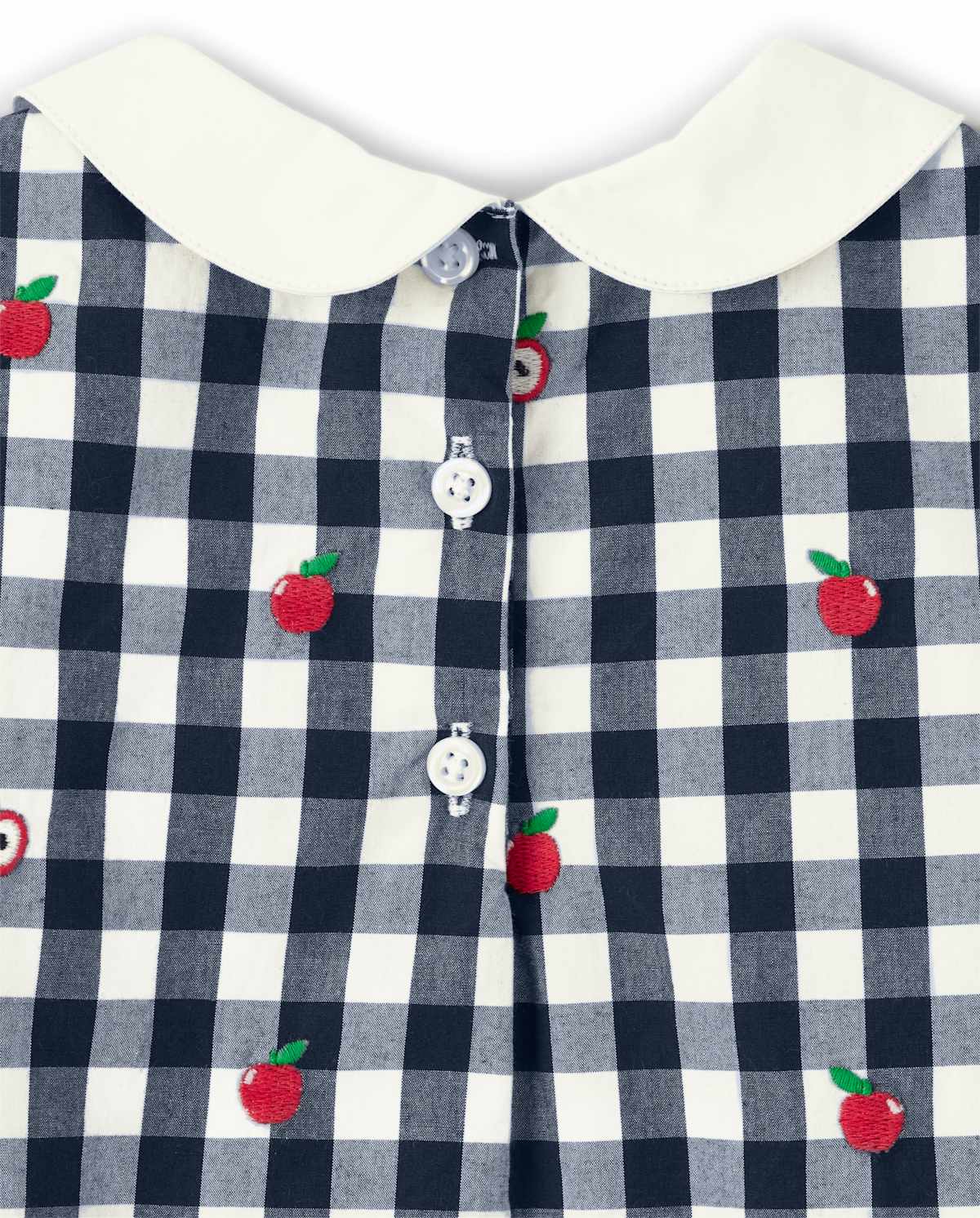 Детские топы Gymboree Girls Gingham Apple Peter Pan Top - Head of the Class — фото 4