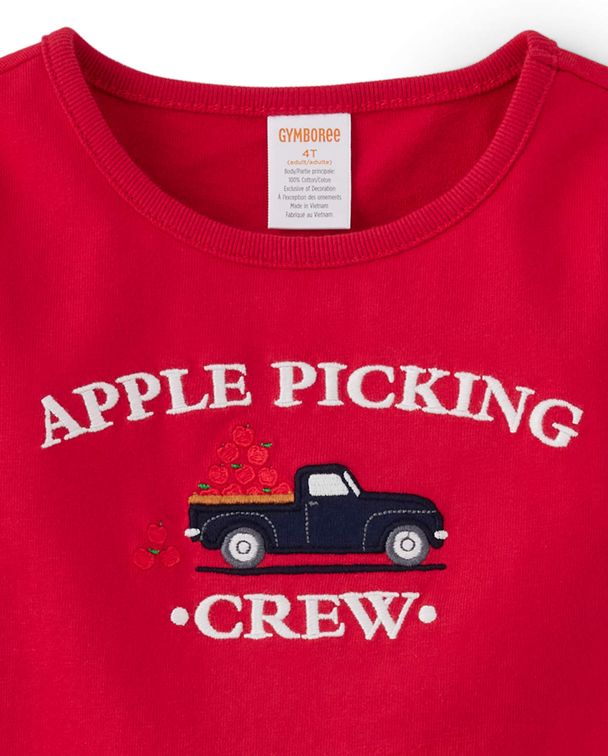 Детские топы Gymboree Girls Matching Family Apple Picking Top - Head of the Class — фото 2