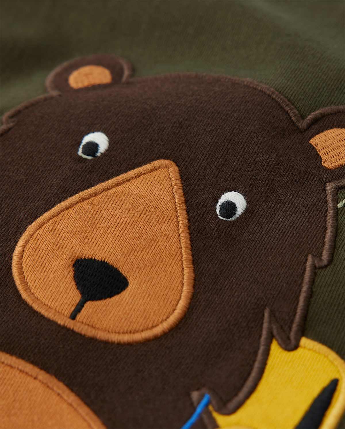 Детские топы Gymboree Boys Embroidered Bear Layered Top - S'more Fun