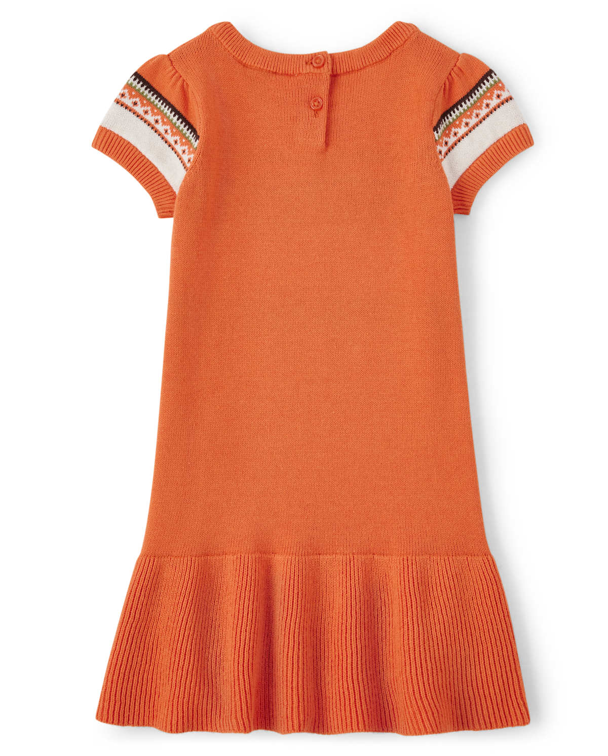Детские платья Gymboree Girls Pumpkin Fairisle Dress - Perfect Pumpkin — фото 2