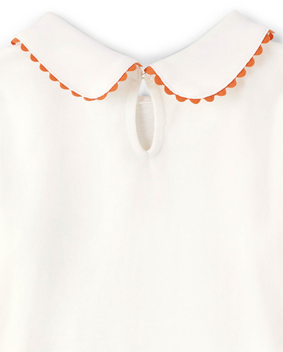 Детские топы Gymboree Girls Pumpkin Peter Pan Top - Perfect Pumpkin — фото 3