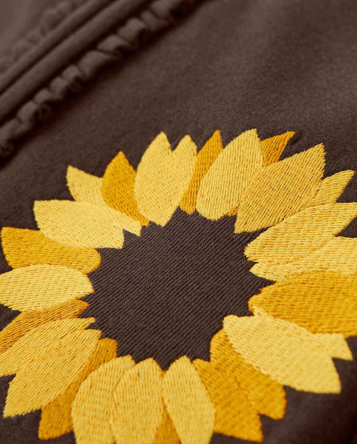 Детские худи Gymboree Girls Embroidered Sunflower - Autumn Harvest