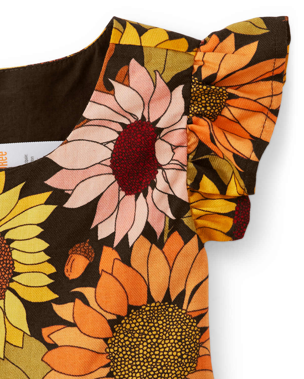 Детские платья Gymboree Girls Tiered Sunflower Dress - Autumn Harvest