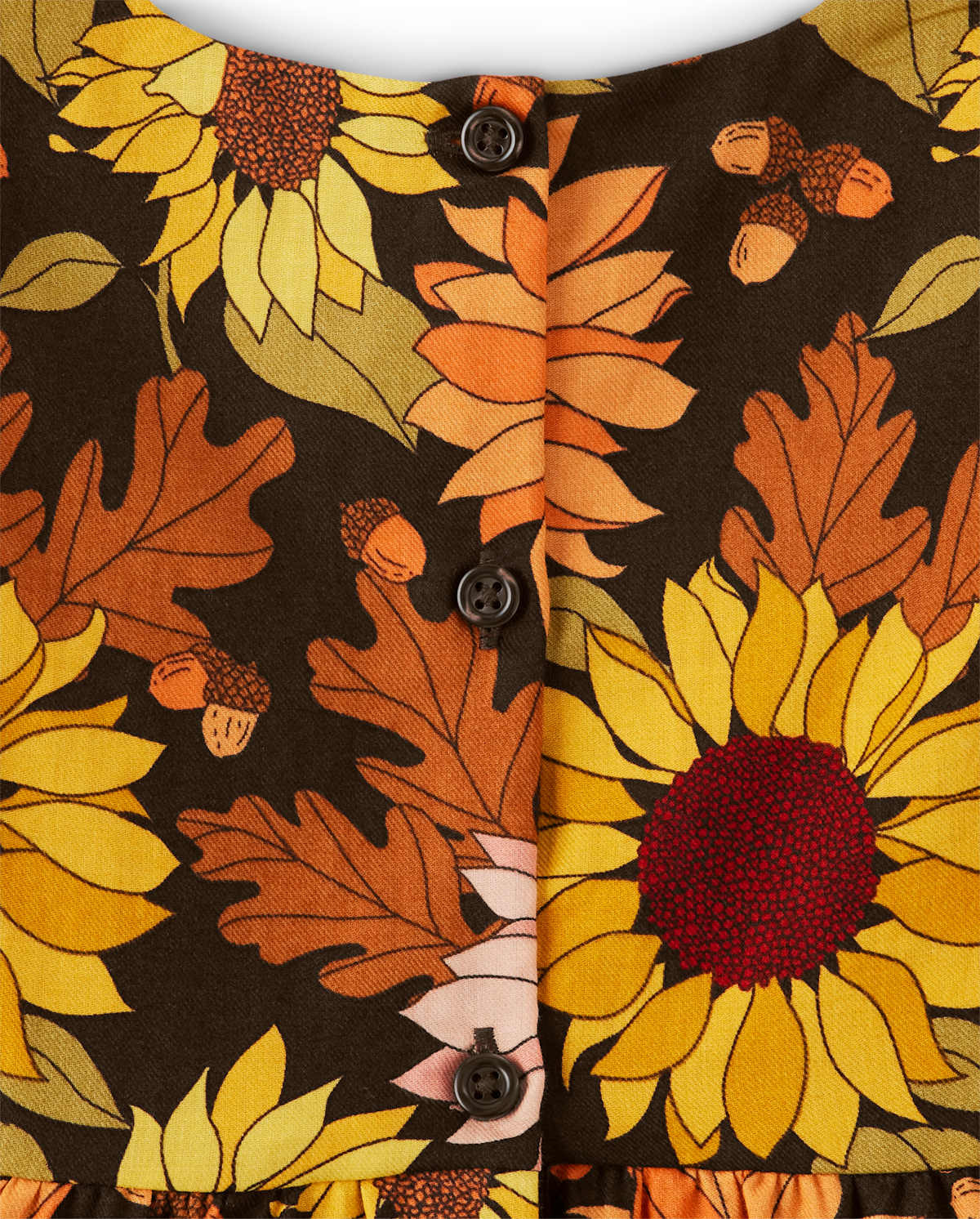 Детские платья Gymboree Girls Tiered Sunflower Dress - Autumn Harvest — фото 4