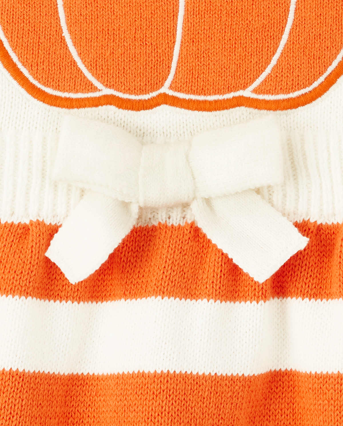 Детские платья Gymboree Girls Intarsia Pumpkin Dress - Perfect Pumpkin — фото 3