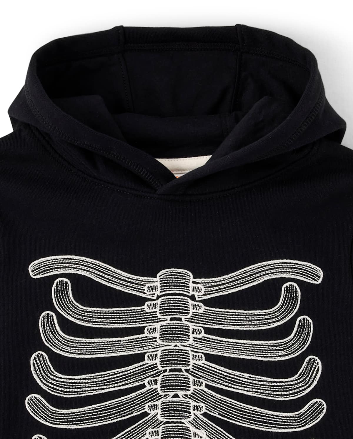 Детские худи Gymboree Boys Embroidered Skeleton - Trick or Treat — фото 2