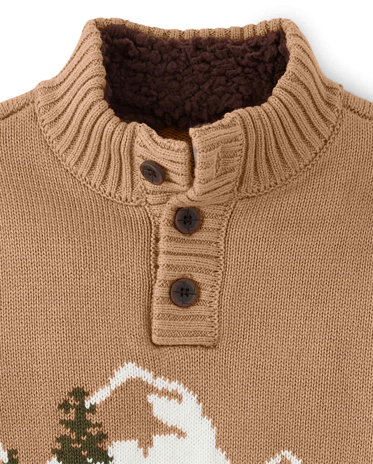 Детские свитеры Gymboree Boys Embroidered Mountain Sweater - S'more Fun — фото 2