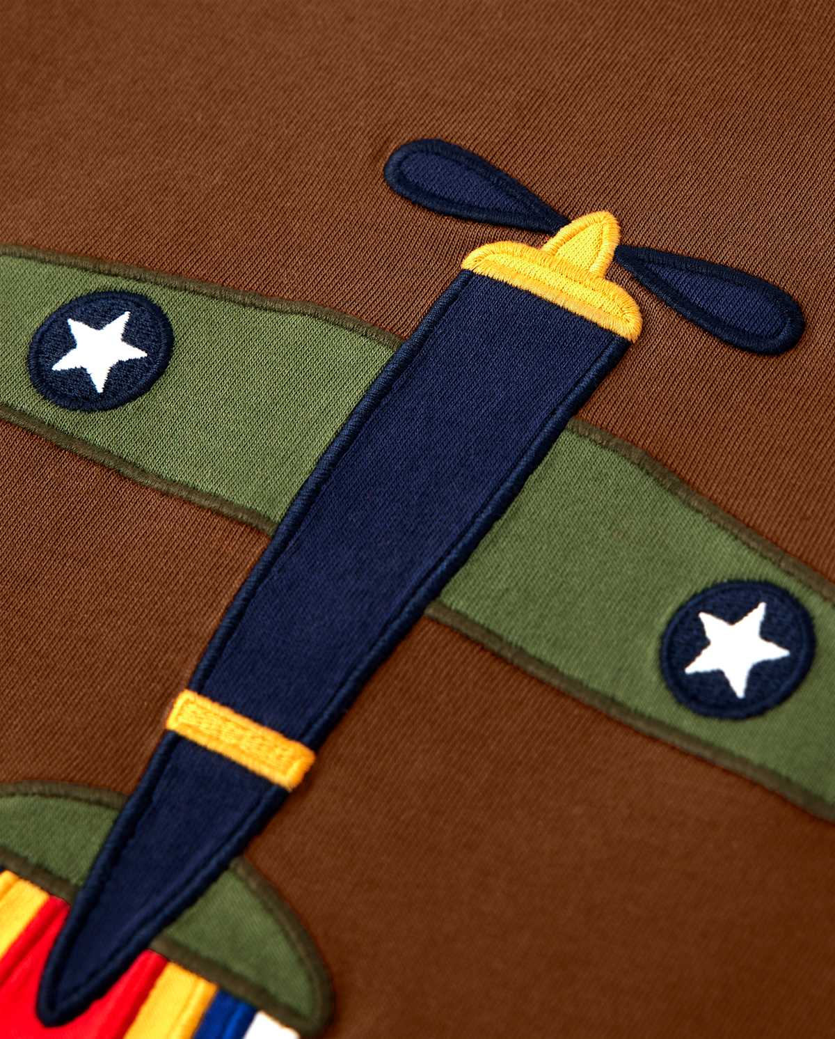 Детские топы Gymboree Boys Embroidered Airplane Top - Aviator School