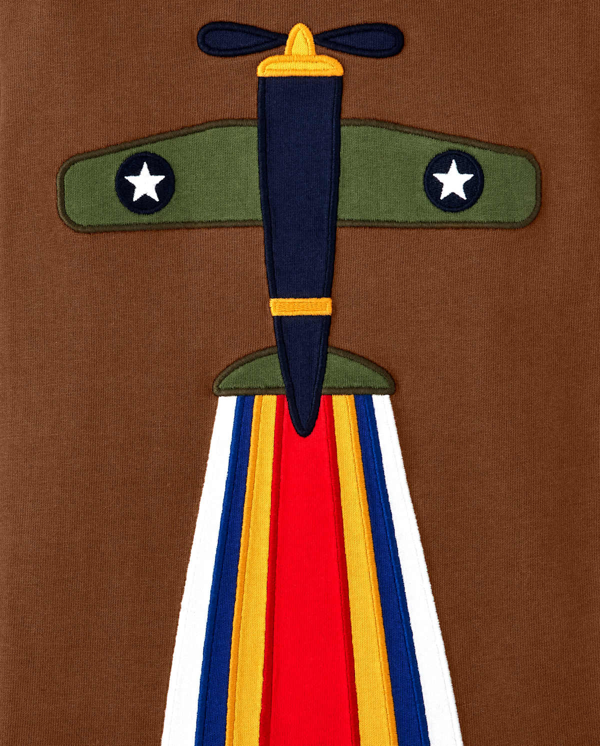 Детские топы Gymboree Boys Embroidered Airplane Top - Aviator School — фото 2