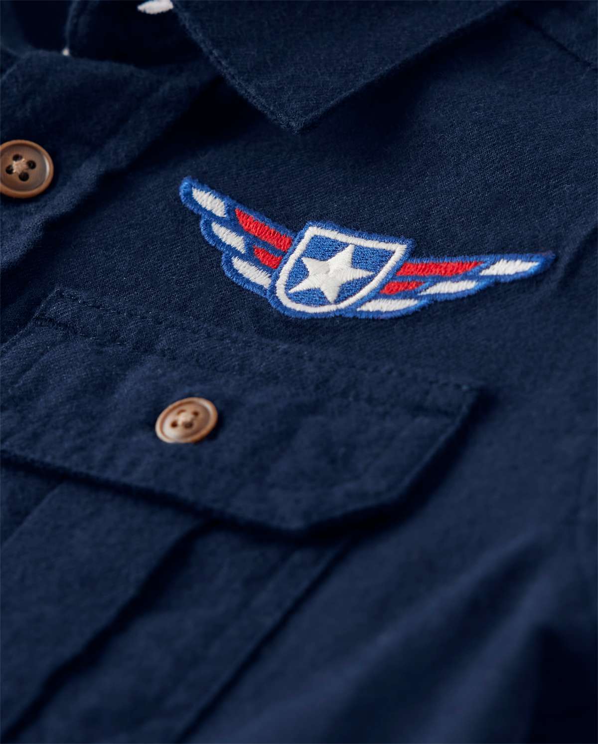 Детские топы Gymboree Boys Airplane Button Up Top - Aviator School