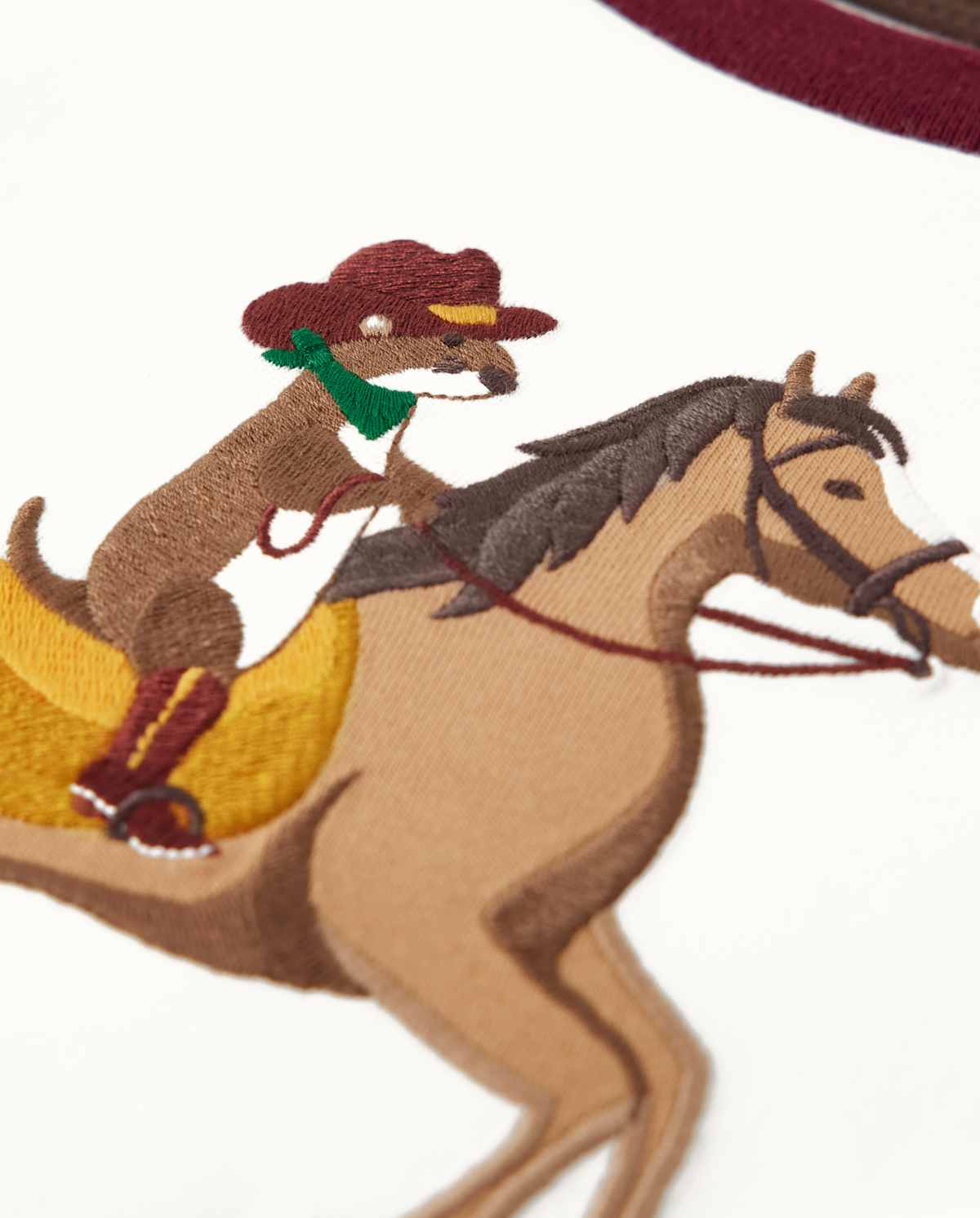 Детские топы Gymboree Boys Embroidered Horse Raglan Top - County Fair