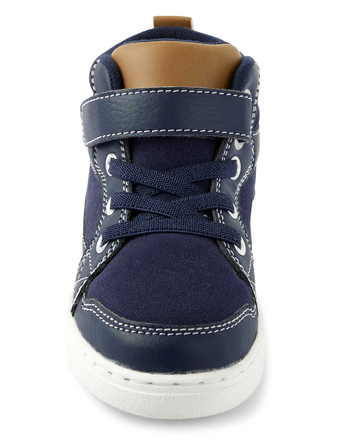 Детские кроссовки Gymboree Boys Suede Hi Top Sneakers — фото 2
