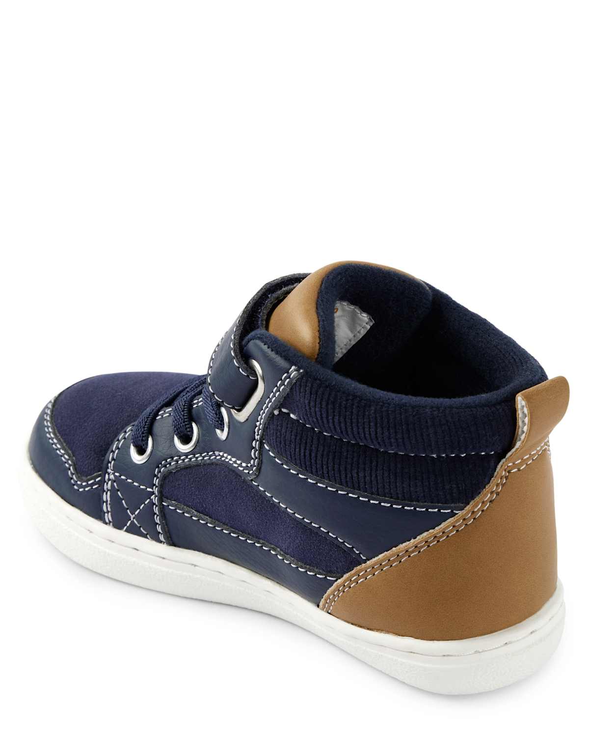 Детские кроссовки Gymboree Boys Suede Hi Top Sneakers — фото 3