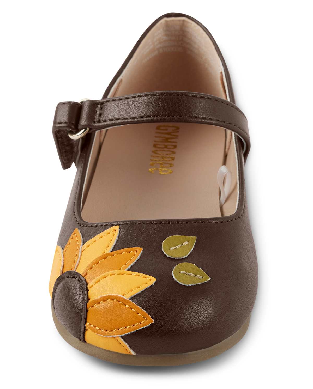 Gymboree Girls Applique Sunflower Mary Janes - Autumn Harvest — фото 2