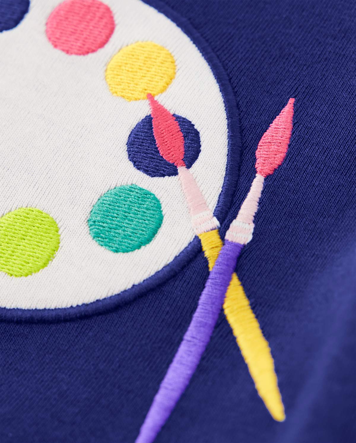 Детские топы Gymboree Girls Embroidered Art Supplies Top - Future Artist