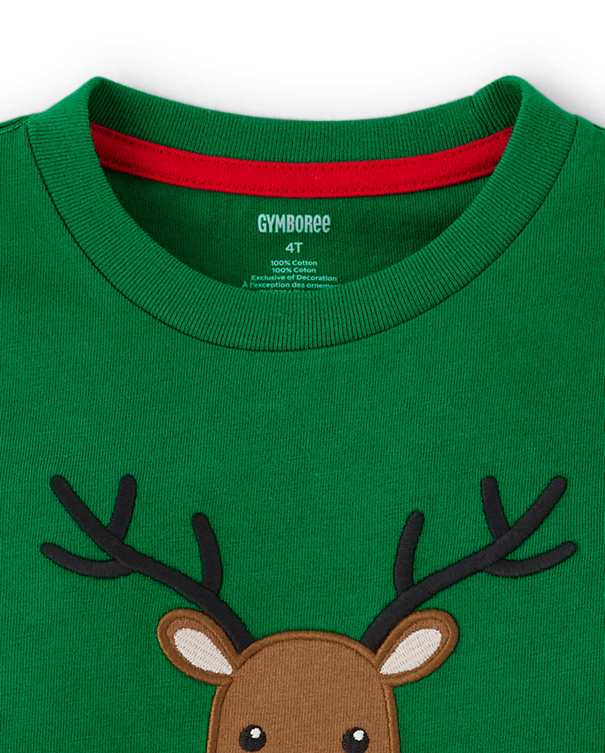 Детские топы Gymboree Boys Embroidered Reindeer Layered Top - Holiday Express — фото 2