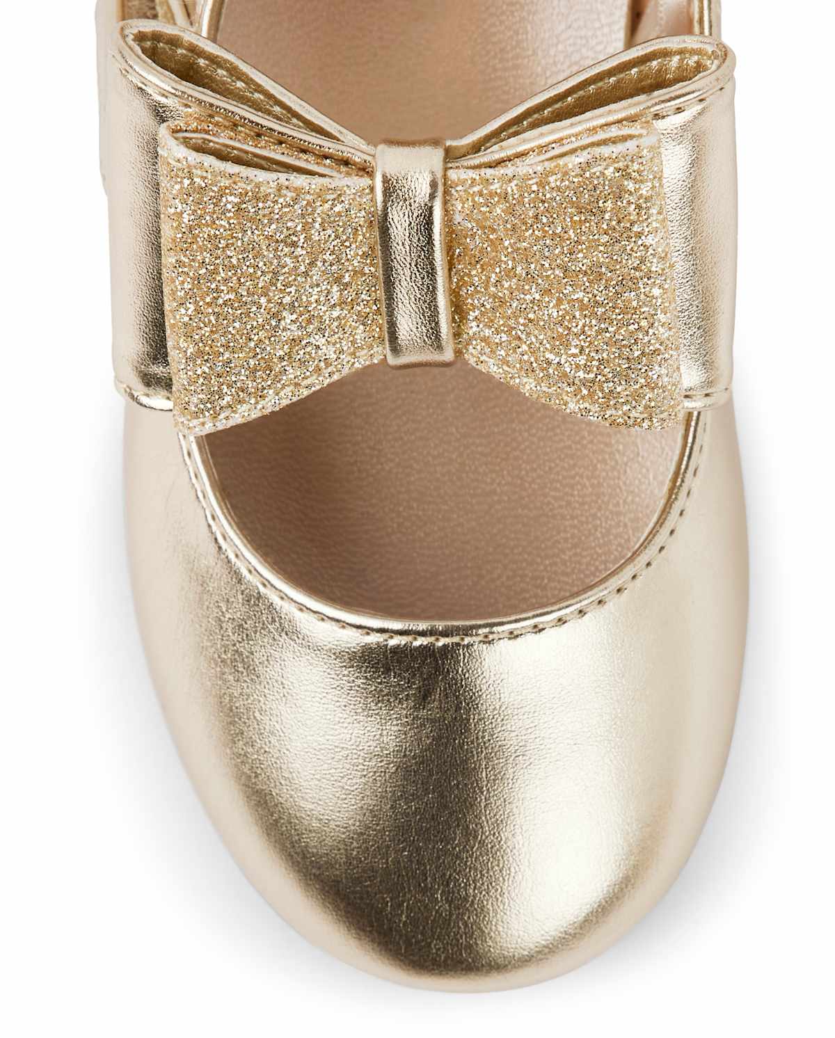 Обувь Gymboree Girls Glitter Bow Ballet Flats — фото 4