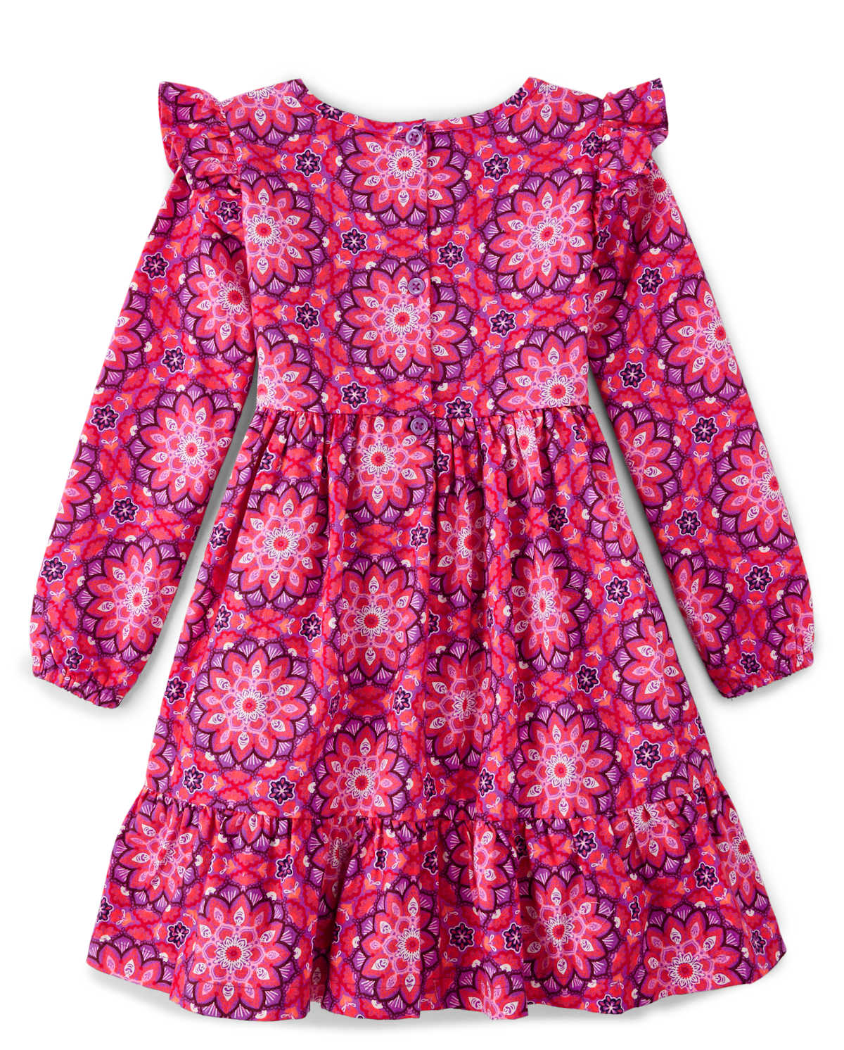 Детские платья Gymboree Girls Mandala Ruffle Dress - Spice Market — фото 2